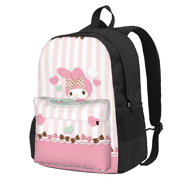 Sanrio Kawaii Hellokitty Women Backpack Mochila Trend Student School Bag Computer Rucksack Teenage Waterproof Travel Rucksack tzw