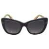 thumbnail image 1 of Dolce and Gabbana DG 4260 2955/T3 - Top Black on Gold Polarized by Dolce and Gabbana for Women - 54-19-135 mm Sunglasses Dolce & Gabbana Dolce and Gabbana, 1 of 1