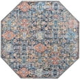 thumbnail image 3 of Unique Loom Timeless Collection Area Rug - Rome (7' 7" Octagon Multi/Black), 3 of 6