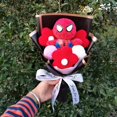 thumbnail image 2 of Los Vengadores Lindo Superhéroe Spider-Man Iron Man Superman Capitán América Ramos de peluche Niños Día de Navidad Regalos de cumpleaños, 2 of 5