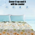 thumbnail image 6 of Aursykel Breathable Summer Quilt for Cool Nights Quilted Bedspread Lightweight Relaxeder for Student Dorm Bedroom Smooth and Soft with Long Lasting Sewing No Deformation or Clumping, 6 of 8