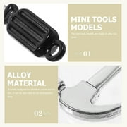 OGITUDE 6Pcs Miniature Dollhouse Tools Alloy Doll House Tool Miniature Doll Repair Tools