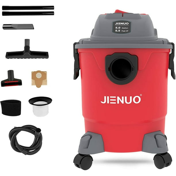 Shop Vacuum 5 Gallon, 5.5Hp Shop Vacs Wet And Dry, 3 In 1