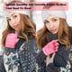 thumbnail image 5 of Guantes bonitos de pata de gato de piel sintética - media mano, cálidos para invierno, para mujeres/niñas, para enviar mensajes/escribir/uso diario, 5 of 5
