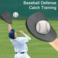 thumbnail image 3 of Baseball Pancake Glove Foam Fielding Trainer 5-Finger Baseball Infield Training Glove for Baseball Softball Lovers Players, 3 of 7