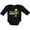 AB-Black, variant on Inktastic Feliz Navidad Christmas Cactus in Santa Hat Boys or Girls Long Sleeve Baby Bodysuit