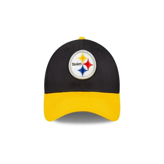 Gorra NFL Pittsburgh Steelers Unitalla Visera Curva Negro con Amarillo