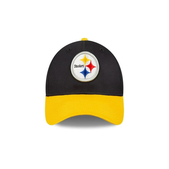 Gorra NFL Pittsburgh Steelers Unitalla Visera Curva Negro con Amarillo