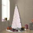 thumbnail image 4 of Vickerman 6.5' White Slim Fir Artificial Christmas Tree with 400 Clear Lights, 4 of 4