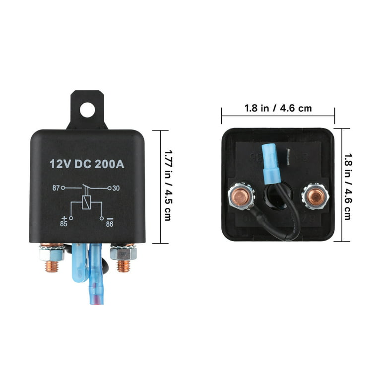  Remote Battery Disconnect Switch, 200A DC 12v