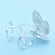 thumbnail image 5 of Anillo abierto para mujer, diamantes de imitación, boda, fiesta, celebración, playa, trabajo, tienda, cita, viaje, joyería de moda para mujer Ropa, zapatos y accesorios Miscelánea talla 8 Guardurnaity AP015118-01, 5 of 6
