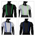 thumbnail image 2 of Glowing Harness Strap Cosplay Party Night Club Male Suspenders Belt Electric Harness Strap Fashionable LED Back Support Red, 2 of 4