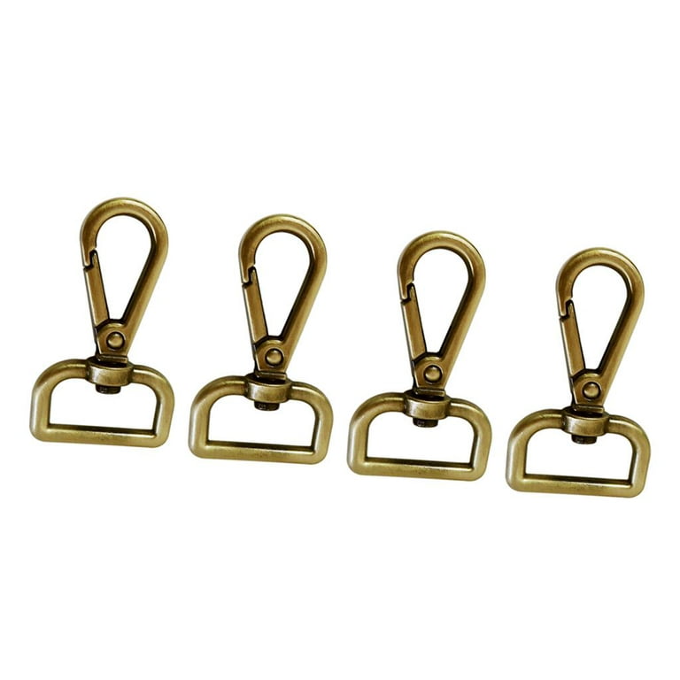 4x Lanyard Hooks Lobster Clasps Clips for 20mm Bronze 
