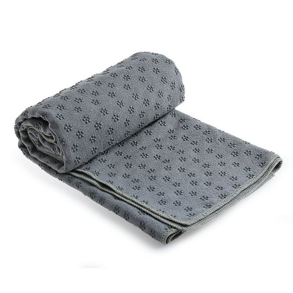 Yeacher Yoga Mat Towel Fitness Mat Yoga Blanket Cushion Towel PVC Plum Blossom Yoga Towel