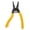 22-30 AWG Solid, variant on Ideal Electrical 45-417 Reflex T Stripper - 22-30 Awg Solid 24-32 Stranded Wire With Plier Nose Slide Lock Textured Grips