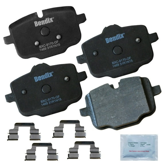Disc Brake Pad Set Fits select: 2011 BMW 535, 2017 BMW 540