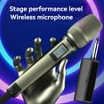 thumbnail image 2 of SKM9000 Wireless Microphone Professional UHF Frequency Adjustable Ultimate Sound Clarity for Show Teaching Wedding A, 2 of 6