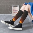 thumbnail image 5 of Naloa Cool Fire Man Thigh High Socks Extra Long Stretchy Sock Women Over Knee High Opaque Stocking Daily Wear, 5 of 6
