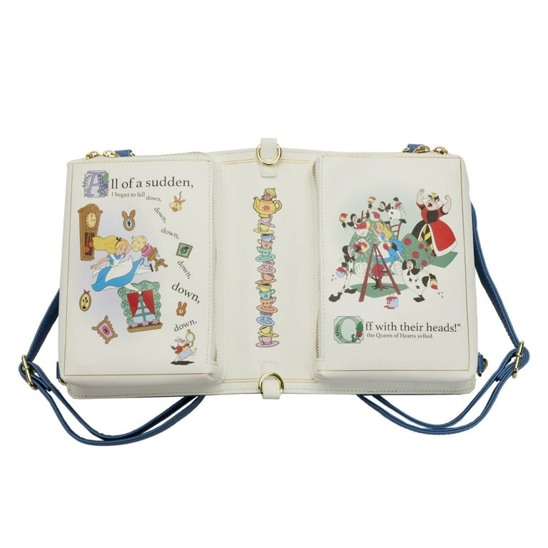 Loungefly Disney Alice in Wonderland Classic Book Convertible