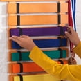 thumbnail image 4 of KidKraft Martial Arts Wooden Belt Holder Hanging Display for 8 Belts, 4 of 5