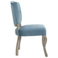 thumbnail image 3 of Modway Array Vintage French Performance Velvet Dining Side Chair in Sea Blue, 3 of 5