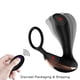 thumbnail image 1 of Vibrador anal con anillo grueso para pene, 7 vibradores y masajeador de próstata telescópico, tapón anal en forma de consolador, control remoto de silicona, juguetes sexuales masculinos, juguete gay p, 1 of 9