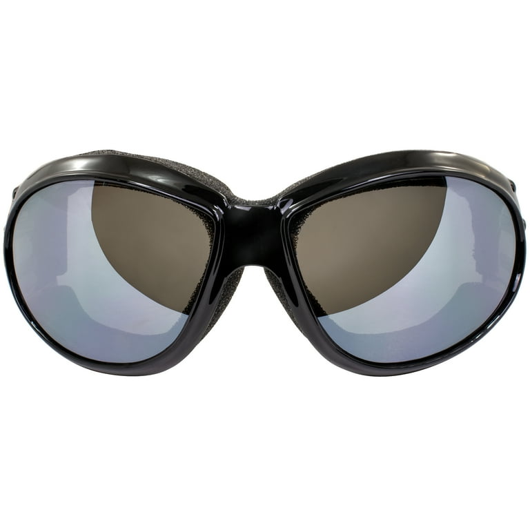 バロン様 Bike Goggles Mirrored Motorcycle Sunglasses Global Vision