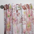 thumbnail image 3 of Designart 'Botanical Floral Retro III' Mid-Century Modern Curtain Panel, 3 of 5
