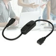 thumbnail image 3 of Interrupteur d'Alimentation Micro USB Femelle à Mâle Câble d'Extension Bande LED 2A-2.5A, 3 of 7