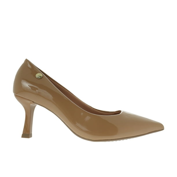 Zapatillas Angela color camel charol tacón kitten 23.0 Dorothy Gaynor Zapatillas Angela color camel charol tacón kitten 23.0