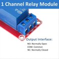 thumbnail image 2 of 10pcs Relay Module DC 12V Relay Board 1 Channel with Optocoupler, 2 of 3