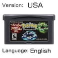 thumbnail image 4 of GBA Game Cartridge 32 Bit Video Game Console Card Series Creepy Black Dark Rising Pearl Light Platinum Snakewood, 4 of 5