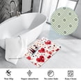 thumbnail image 3 of Valentine's Day Area Rugs: Polyester Non-Slip Kitchen Mat Office Rug - Machine Washable, 3 of 6