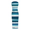 thumbnail image 5 of Robes d'Été pour les Femmes à la Mode Sans Manches Taille Haute Boho Cordon Côtelé Robe Longue Froissée Haute Fente Robe Maxi, 5 of 5