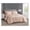 Blush Pink Ruffled Edge, variant on Eleanora King Bed in a Bag 7-Pieces Ruffled Edge Trim Stone Washed Double Brushed Microfiber Comforter with Sheets Lightweight All Season Bedding Set (King, Black)