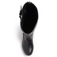 thumbnail image 5 of Women's Round Toe Buckle Detail Boots, 5 of 8