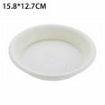 thumbnail image 2 of 10 Pcs Pp Rond Plante Succulente Pot de Fleurs Soucoupe Plateaux de Jardinière Fournitures Décor, 2 of 5