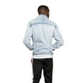 thumbnail image 6 of Victorious Men's Essential Denim Trucker Jean Jacket DK148 - Light Indigo - Medium, 6 of 7