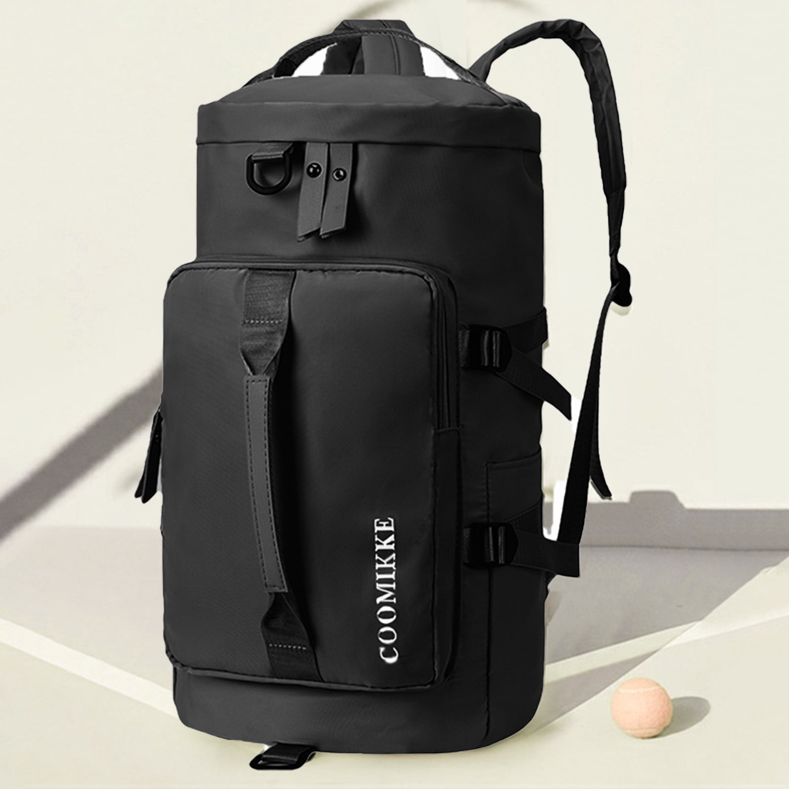 Ozmmyan Gym Bag, Small Duffle Bag With Shoe Compartment And Wet Pocket