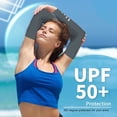 thumbnail image 5 of Liwarace UV Reflective Strap Sun Protection Cooling Arm Sleeves UPF50 Arm Compression, 5 of 24