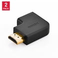 thumbnail image 1 of [2Pack] UGREEN HDMI Male to Female Adapter--Left, 1 of 6