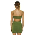 thumbnail image 3 of Douhoow Women Sleeveless Hollow Out Dress Fashion Solid Color  Knitted Slim Dress, 3 of 3