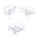 thumbnail image 2 of Advancent Soporte para estante de vino, estantes transparentes de almacenamiento, refrigerador para el hogar, ahorro de espacio, organizador de Almacenamiento y organización del hogar 1 cuadrícula, 2 of 6