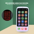 thumbnail image 4 of Baby Cell Phone Toy, Learn Counting Simulated Smart Phone Multifunctional Toy Phone  For Birthday Gifts For English Instruction, 4 of 8