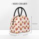 thumbnail image 2 of Balery Popcorn Bolsa de Almuerzo para Mujeres, Caja de Almuerzo, Bolsa de Almuerzo Pequeña Impermeable, Tote de Almuerzo Reutilizable con Gran Capacidad, 2 of 6