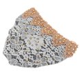 thumbnail image 2 of Muslim Turban Hat, Wide Use Stylish Exquisite Fine Workmanship Turban Head Wrap  For Daily Wear For Worship Silver Grey, 2 of 8