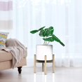 thumbnail image 3 of Plant Stand - EXCLUDING Plant Pot, Mid Century Wood Modern Flower Pot Holder Heavy Duty Potted Stand Indoor Display Rack Rustic Decor, 3 of 4