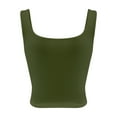 thumbnail image 2 of Crop Tops for Women Basic Workout Tank Tops Woman Sleeveless Shirt Going Out Top, 2 of 5