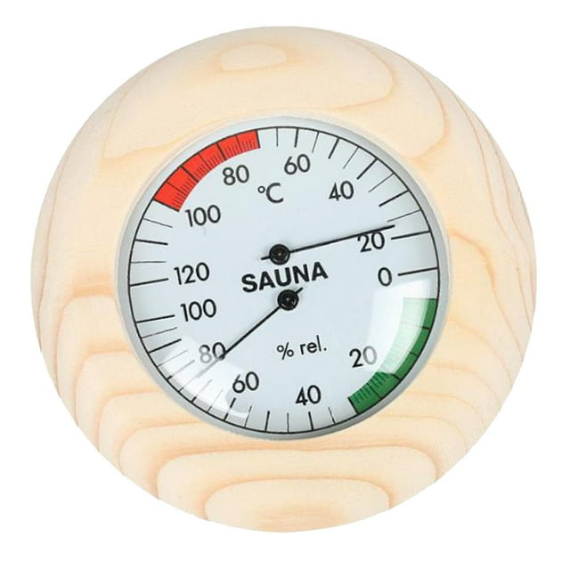 Termómetro E Higrómetro Higrotermógrafo de Sauna para Sala de Sauna Interior Al