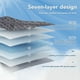 thumbnail image 5 of Manta con peso Topcee 5,5 kg 122x183 cm Gris suave y refrescante, 5 of 7